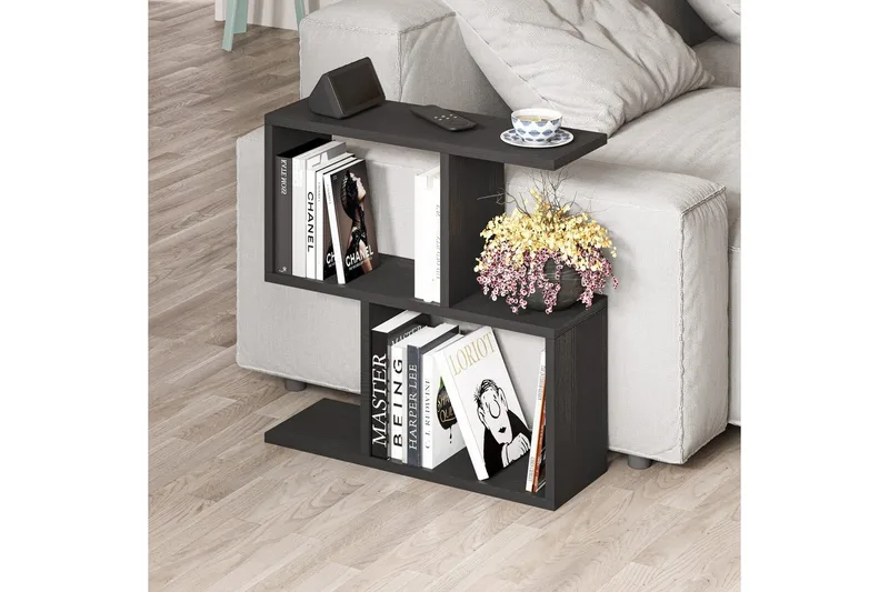 Sofabord Homemania Træ / Sort - Træ / Sort - Møbler - Borde - Sofabord