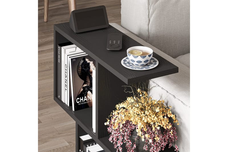 Sofabord Homemania Træ / Sort - Træ / Sort - Møbler - Borde - Sofabord