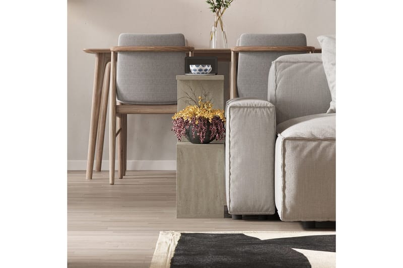 Sofabord Homemania Travertin - Travertin - Møbler - Borde - Sofabord