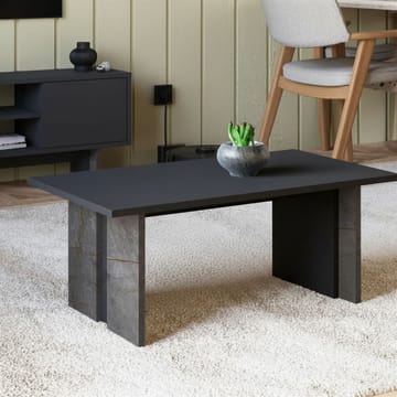 Sofabord Homitis Ravello (90 x 40 x 50 cm) Marmor antracit - Møbler - Borde - Sofabord