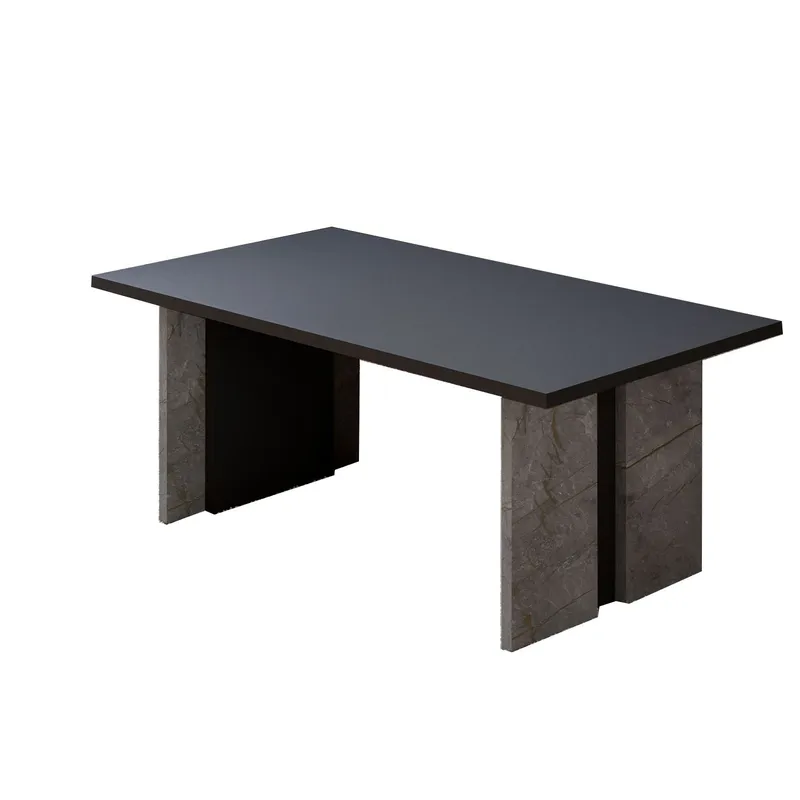 Sofabord Homitis Ravello (90 x 40 x 50 cm) Marmor antracit