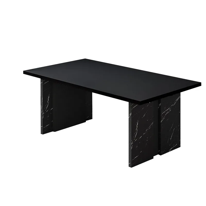 Sofabord Homitis Ravello (90 x 40 x 50 cm) Sort marmor, undefined