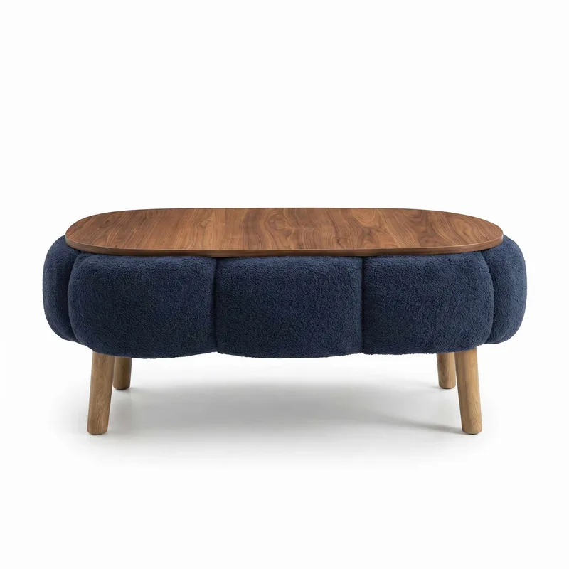 Sofabord Homitis Papatya (98 x 45 x 68 cm) Antracit, undefined
