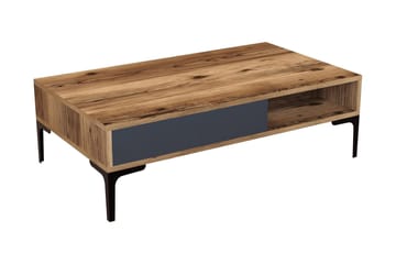Hommaz Sofabord 105x32,6x105 cm - Brun - Møbler - Borde - Sofabord