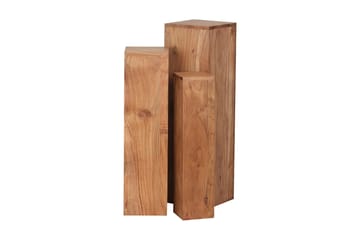 Houman Indskudsbord 25 cm 3 Bord - Akacie - Møbler - Borde - Sofabord