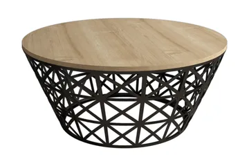 Hovdane Sofabord 90 cm Rundt Smallere