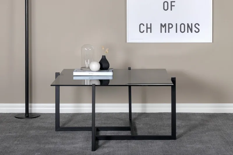 Hybrid Sofabord 80x80 cm - Grå - Møbler - Borde - Sofabord