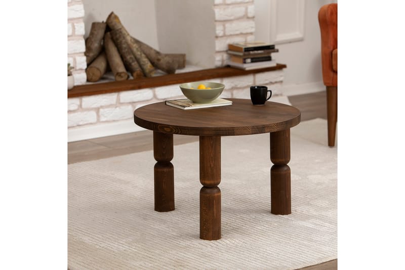 Ida Sofabord 60 cm - Valnød finér - Møbler - Borde - Sofabord