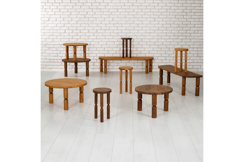 Ida Sofabord 60 cm - Valnød finér - Møbler - Borde - Sofabord