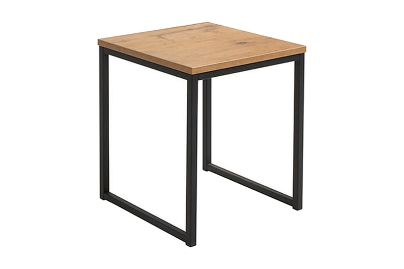 Illaso Sofabord 40 cm - Egefarvet/Sort - Møbler - Borde - Sofabord