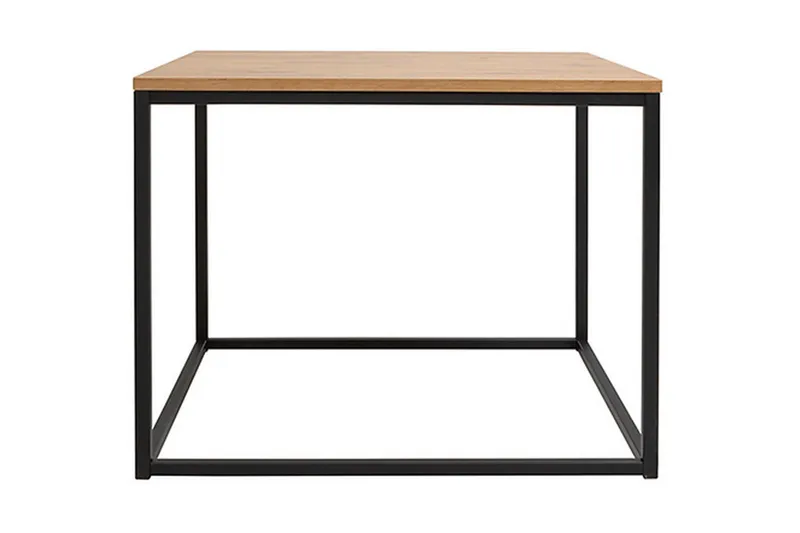 Illaso Sofabord 69 cm, Egefarvet/Sort