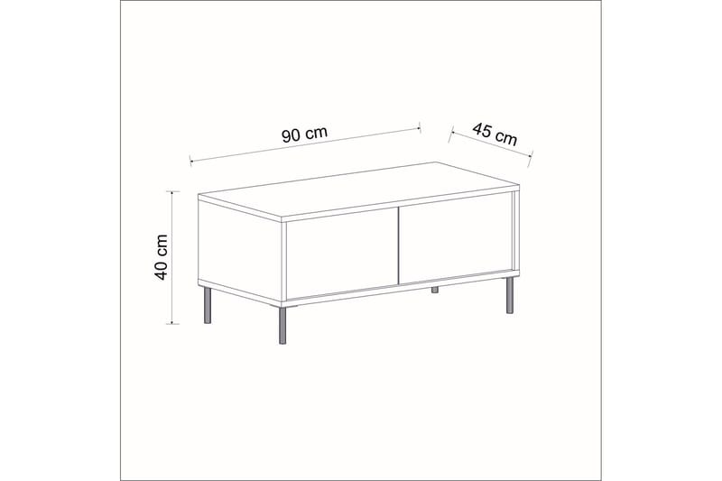 Imaj Sofabord 90 cm - Antracit - Sofabord