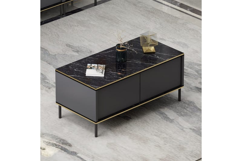 Imaj Sofabord 90 cm - Antracit - Møbler - Borde - Sofabord