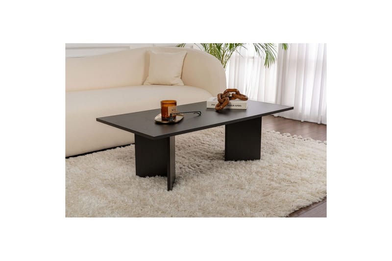 Sofabord Isami Træ Sort - Træ Sort - Møbler - Borde - Sofabord