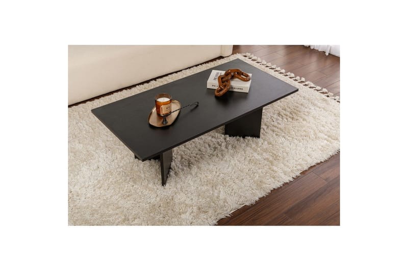 Sofabord Isami Træ Sort - Træ Sort - Møbler - Borde - Sofabord