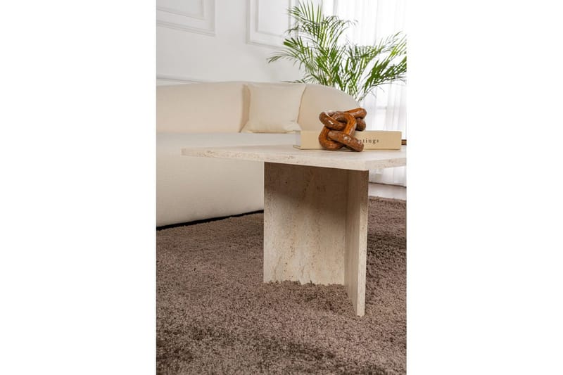 Sofabord Isami Travertin - Travertin - Møbler - Borde - Sofabord
