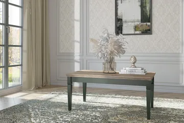 Ivreri Sofabord 110 cm - Khaki/Natur - Møbler - Borde - Sofabord