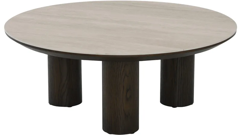 Sofabord Järvik 110 cm - Brunlakerede ben - Møbler - Borde - Sofabord