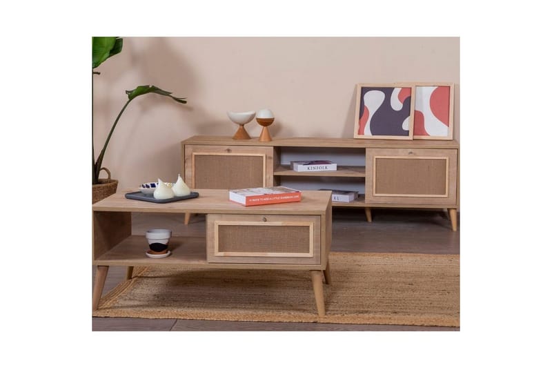 Sofabord Jatinder Eg - Eg - Møbler - Borde - Sofabord
