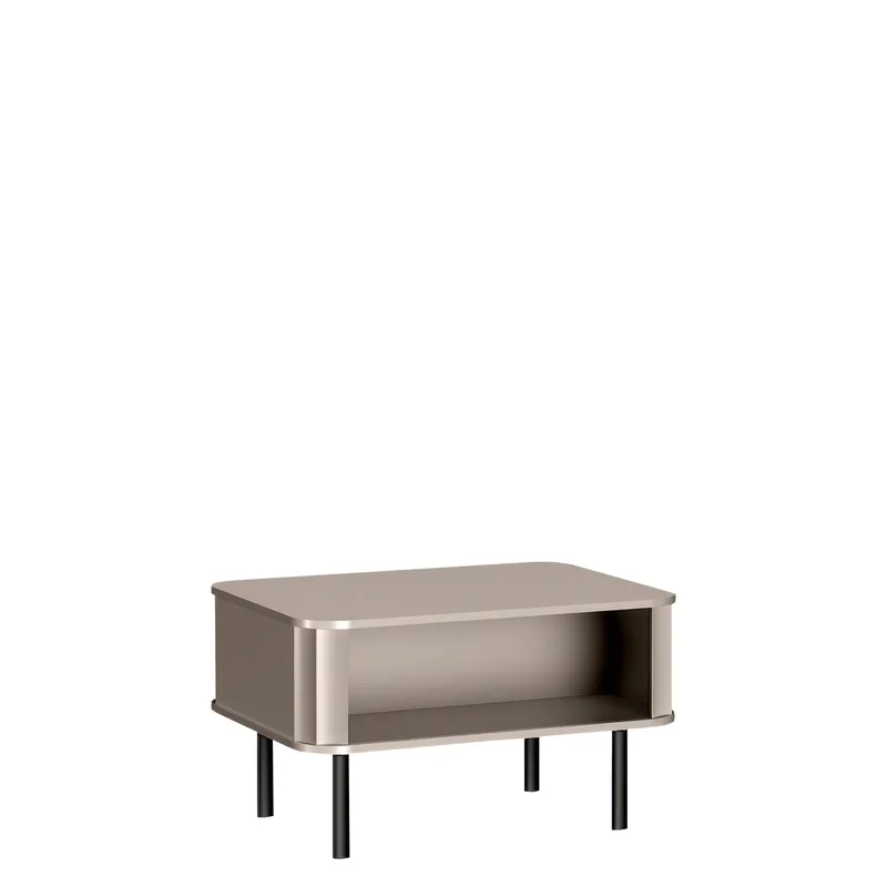 Joriel Sofabord 92 cm, Beige|sort