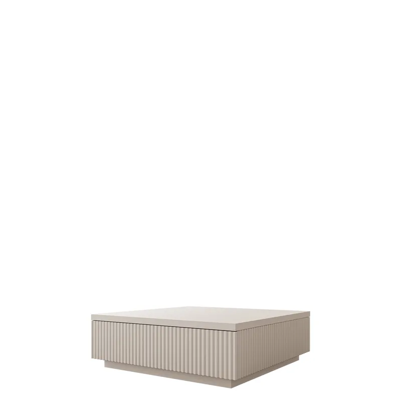 Juvik sofabord 80 cm, beige