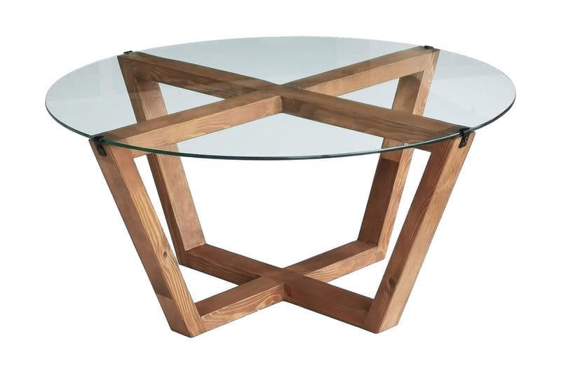Kafrein Sofabord 75x35x75 cm - Brun - Møbler - Borde - Sofabord