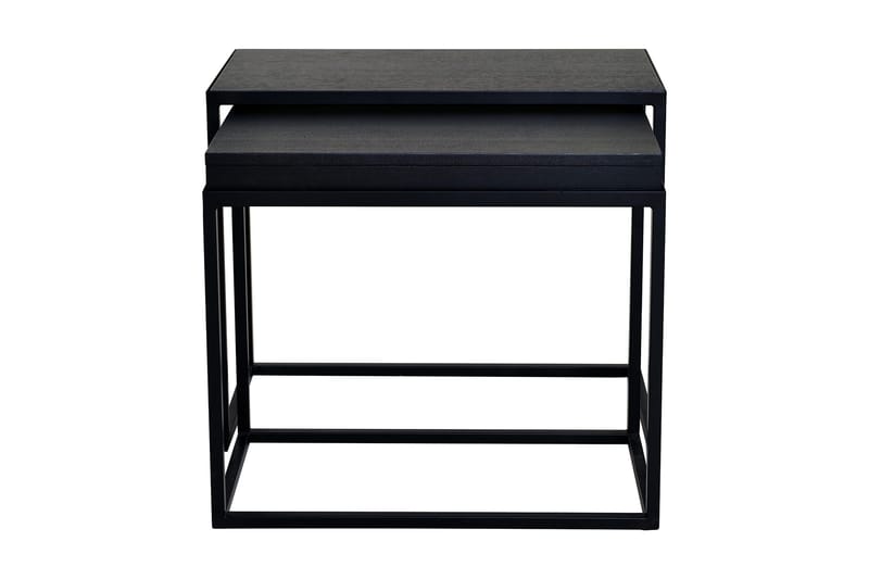 Kapelvej Indskudsbord 60 cm 2 Bord, Sort