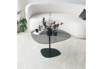 Karamea Sofabord 85 cm - Grå/Sort - Møbler - Borde - Sofabord