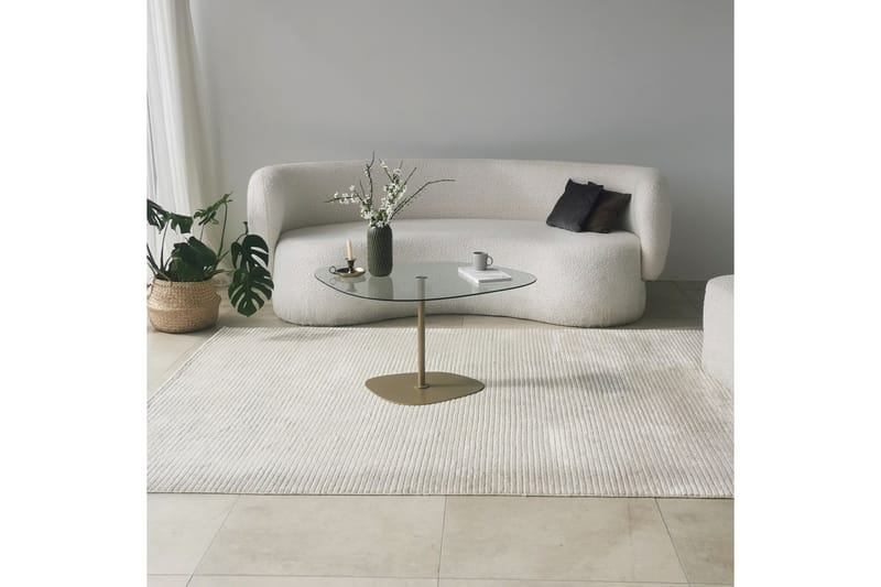 Karamea Sofabord 85 cm - Guld - Møbler - Borde - Sofabord