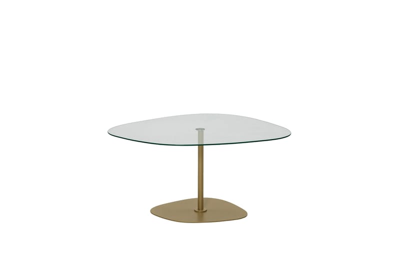 Karamea Sofabord 85 cm - Guld - Møbler - Borde - Sofabord