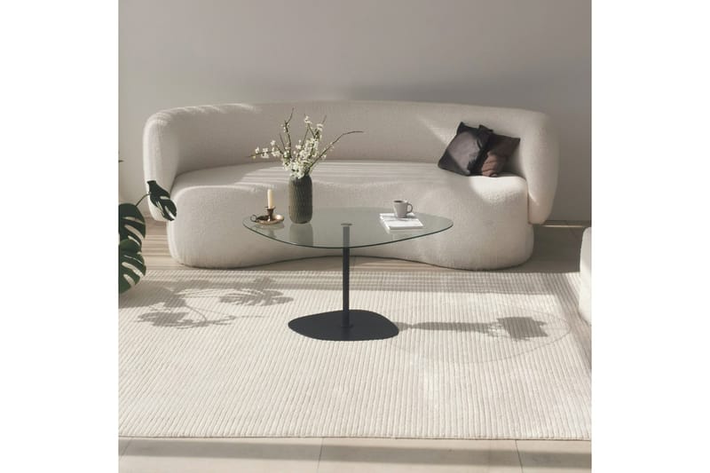 Karamea Sofabord 85 cm - Sort - Møbler - Borde - Sofabord
