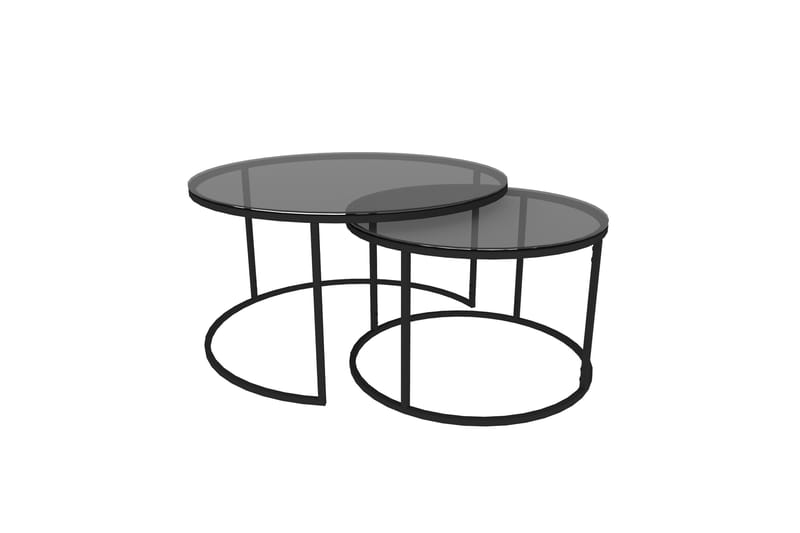 Kashiwa Sofabord 60 cm - Sort - Møbler - Borde - Sofabord