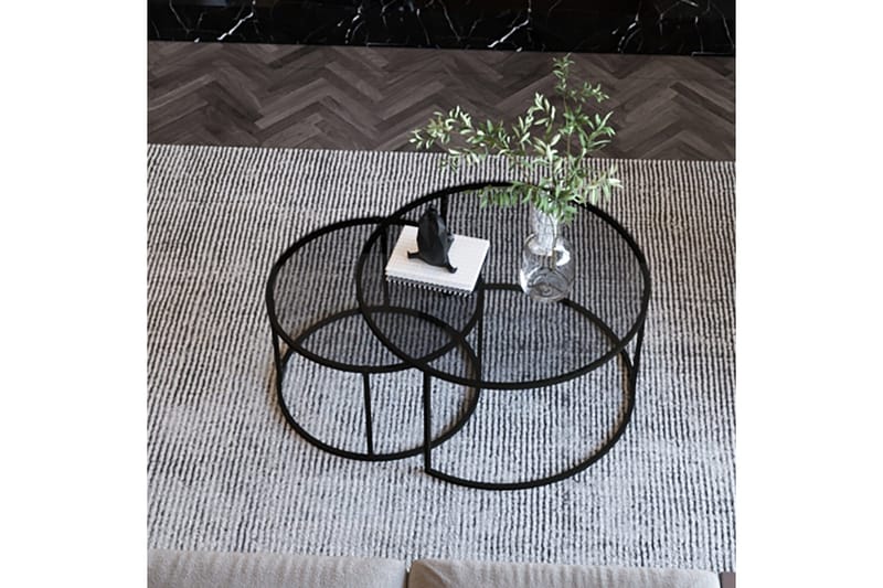 Kashiwa Sofabord 60 cm - Sort - Møbler - Borde - Sofabord