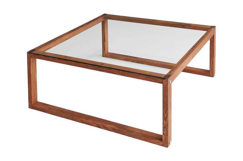 Kesgrold Sofabord 90x40x90 cm - Brun - Sofabord