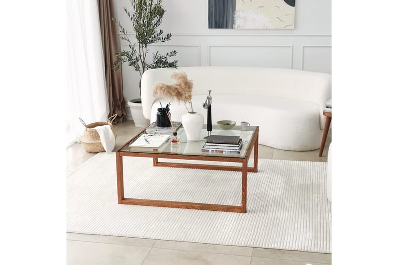 Kesgrold Sofabord 90x40x90 cm - Brun - Møbler - Borde - Sofabord