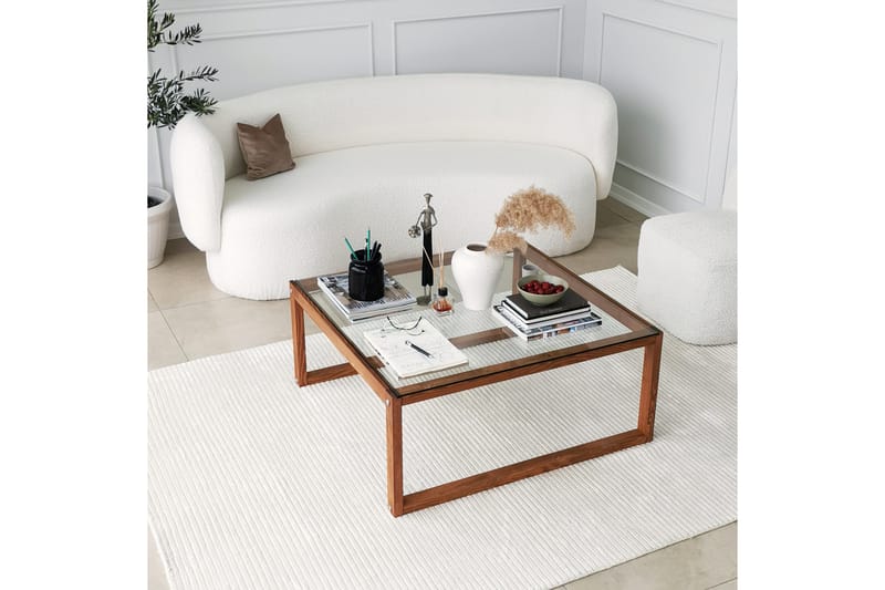Kesgrold Sofabord 90x40x90 cm - Brun - Møbler - Borde - Sofabord