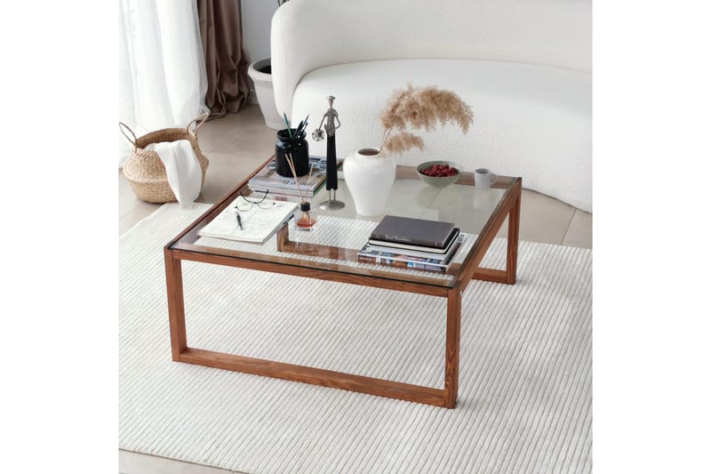 Kesgrold Sofabord 90x40x90 cm - Brun - Møbler - Borde - Sofabord