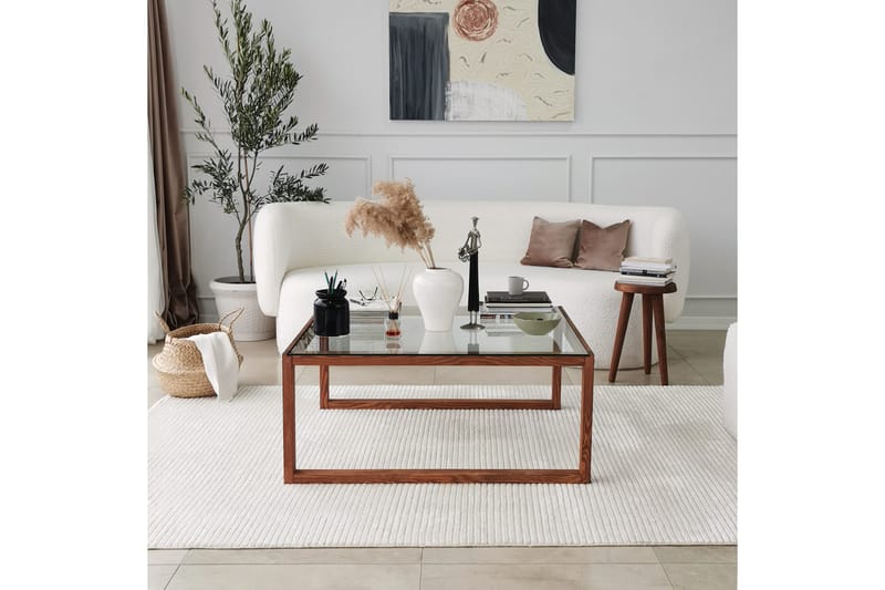 Kesgrold Sofabord 90x40x90 cm - Brun - Møbler - Borde - Sofabord