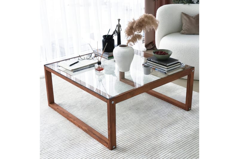 Kesgrold Sofabord 90x40x90 cm - Brun - Møbler - Borde - Sofabord