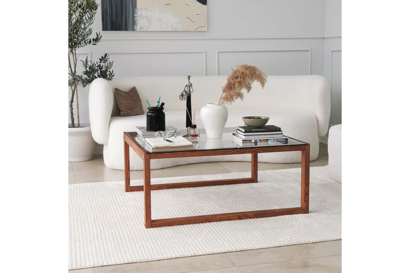 Kesgrold Sofabord 90x40x90 cm - Brun - Møbler - Borde - Sofabord