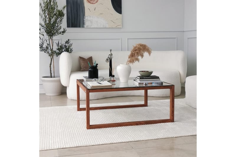 Kesgrold Sofabord 90x40x90 cm - Brun - Møbler - Borde - Sofabord