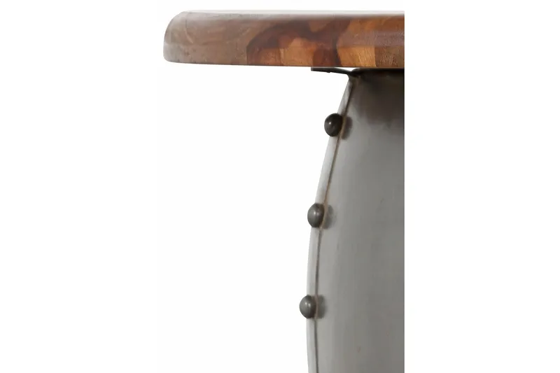 Khalsa Sofabord 75 cm Rundt - Mangotræ/Brun - Møbler - Borde - Sofabord