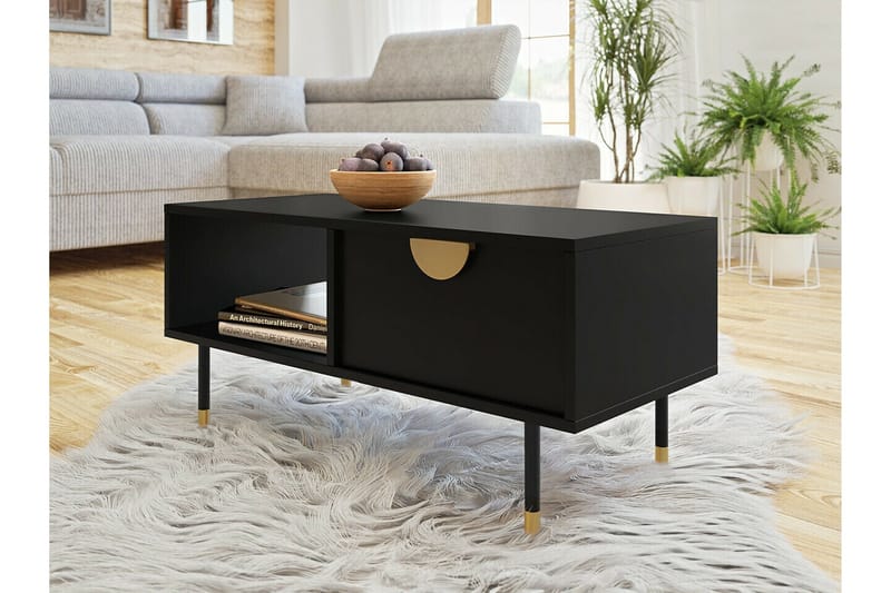 Kintore Sofabord 45 cm - Sort - Møbler - Borde - Sofabord