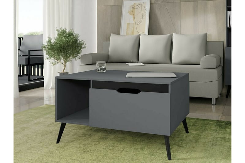 Kintore Sofabord 65 cm - Sort - Møbler - Borde - Sofabord