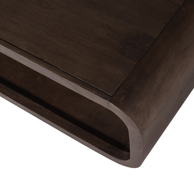 Sofabord Kinu 120 cm - Mørkebrun - Møbler - Borde - Sofabord