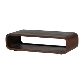 Sofabord Kinu 120 cm - Mørkebrun - Møbler - Borde - Sofabord