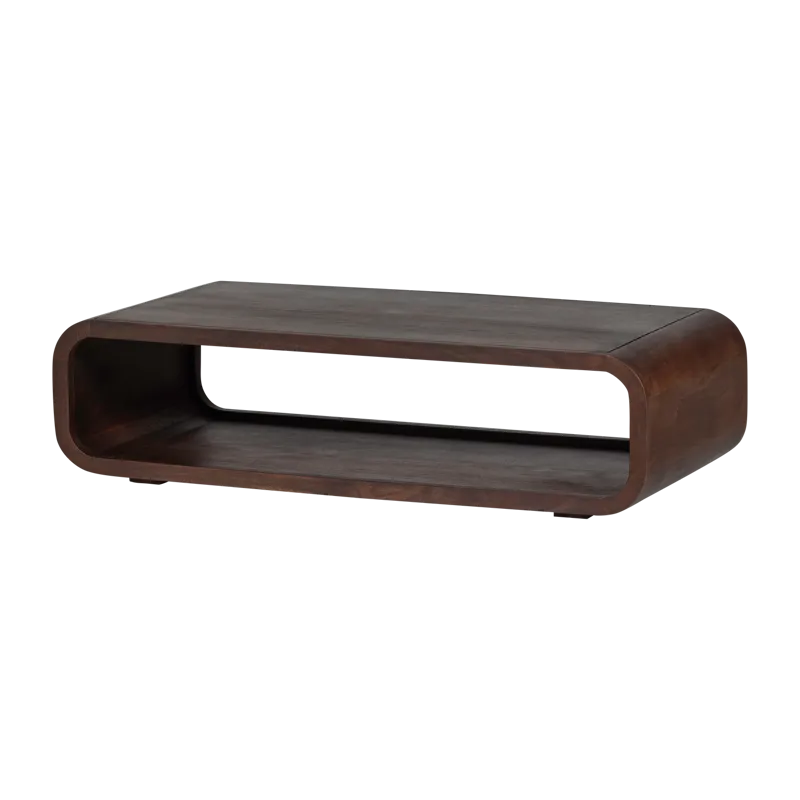 Sofabord Kinu 120 cm, Mørkebrun