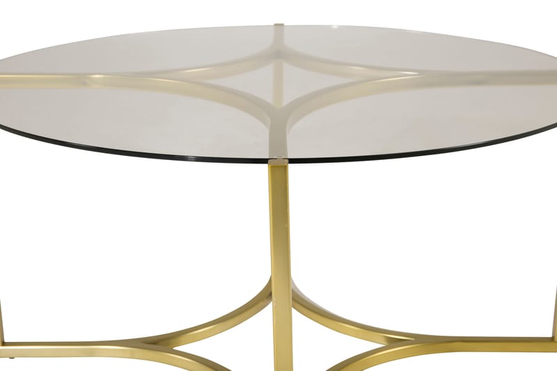 Kivik Sofabord Rundt 75cm - Transparent - Møbler - Borde - Sofabord