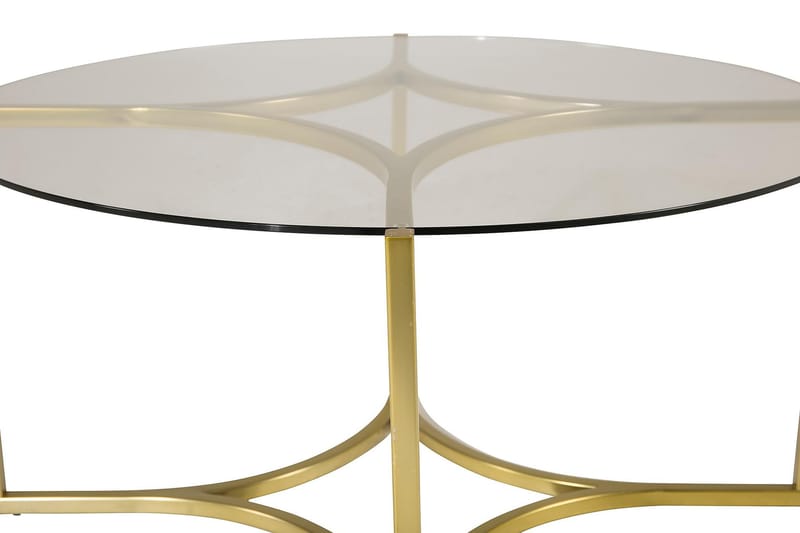 Kivik Sofabord Rundt 75cm - Transparent - Møbler - Borde - Sofabord