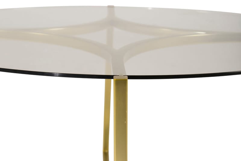 Kivik Sofabord Rundt 75cm - Transparent - Møbler - Borde - Sofabord